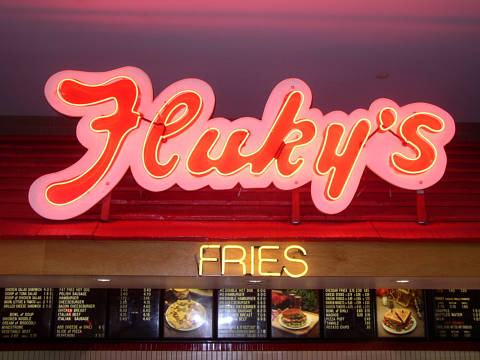 Fluky's in Chicago