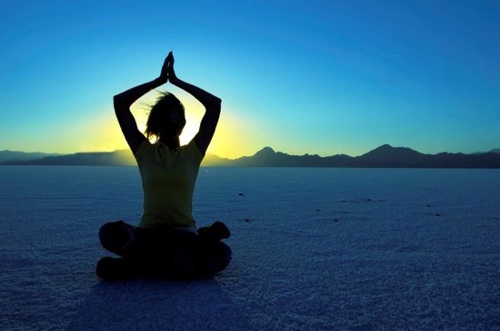 blue meditate