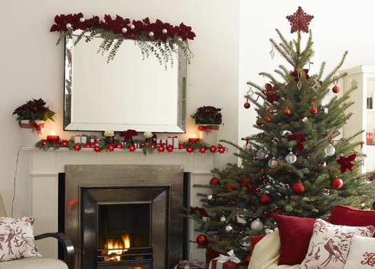 decorations ideas christmas living room